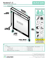 Предварительный просмотр 1 страницы Draper nocturne+ c Instructions Installation & Operation