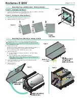 Предварительный просмотр 3 страницы Draper Nocturne + E 220V Instructions Installation & Operation