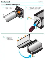 Предварительный просмотр 6 страницы Draper Nocturne+ E Installation & Operation Instructions