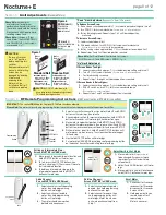 Предварительный просмотр 8 страницы Draper Nocturne+ E Installation & Operation Instructions