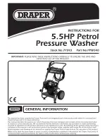 Draper PPW540 Instructions Manual preview