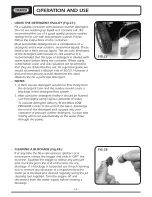 Preview for 15 page of Draper PPW690 Instruction Manual