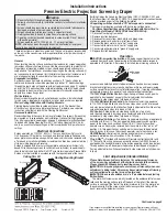 Draper Premier PRE-28 Installation Instructions preview