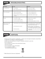 Preview for 11 page of Draper PSH10 Instructions Manual