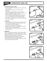 Preview for 8 page of Draper PSH155 Instructions Manual