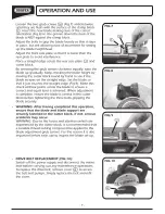 Preview for 10 page of Draper PT482 Instructions Manual