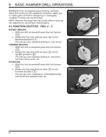 Предварительный просмотр 12 страницы Draper PT750SDS Instructions For