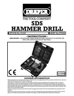 Предварительный просмотр 1 страницы Draper PT900K Instructions Manual