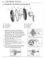 Предварительный просмотр 9 страницы Draper Remote Controlled Wall Mounted Fan Instructions Manual