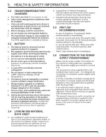 Preview for 7 page of Draper RWL10LED8 Instruction Manual