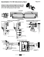 Предварительный просмотр 2 страницы Draper Salara/Hardwire Installation Instructions