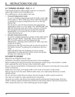 Preview for 10 page of Draper SI480 Instructions Manual