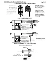 Предварительный просмотр 5 страницы Draper Silhouette/Series E Installation & Operating Instructions