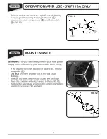 Предварительный просмотр 10 страницы Draper SWP110 Instructions For