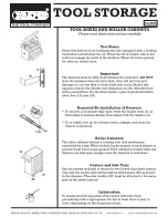 Draper Tool Storage Instructions preview