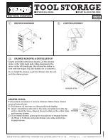 Preview for 2 page of Draper Tool Storage Instructions