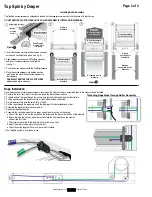 Предварительный просмотр 2 страницы Draper TopSpin Installation Instructions