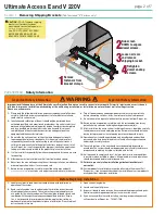 Preview for 2 page of Draper Ultimate Access E Instructions Installation & Operation