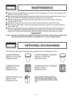 Предварительный просмотр 14 страницы Draper WDV1400 Instructions Manual