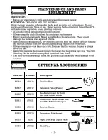 Preview for 12 page of Draper WDV8B Instructions Manual