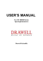 Drawell DU-8800D Series User Manual предпросмотр