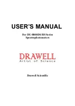 Предварительный просмотр 1 страницы Drawell DU-8800DS Series User Manual