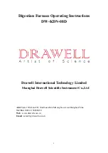 Drawell DW-KDN-08D Operating Instructions Manual preview