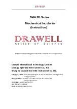 Предварительный просмотр 1 страницы Drawell DW-LBI Series Instruction