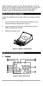 Предварительный просмотр 4 страницы Drawell DW-PH6175 Operating Manual