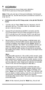 Предварительный просмотр 7 страницы Drawell DW-PH6175 Operating Manual