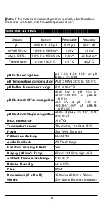 Предварительный просмотр 15 страницы Drawell DW-PH6175 Operating Manual