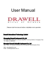 Preview for 1 page of Drawell Gentier 96C User Manual