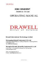 Drawell K960-A Operating Manual предпросмотр