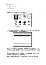 Preview for 15 page of Drawell K960-A Operating Manual