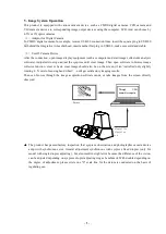 Preview for 10 page of Drawell SMART-e Series Operation Instruction Manual