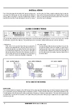 Предварительный просмотр 4 страницы Drawmer 1978 Operator'S Manual