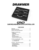 Drawmer CMC7 Manual preview