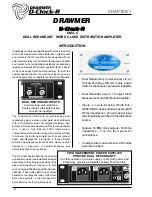 Preview for 4 page of Drawmer D-Clock-R DMS-6 Owner'S Manual