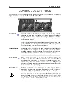 Preview for 8 page of Drawmer DA 6 Operator'S Manual