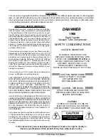 Предварительный просмотр 2 страницы Drawmer DL221 Operator'S Manual