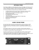 Preview for 4 page of Drawmer DS501 Operator'S Manual