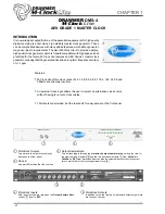 Предварительный просмотр 4 страницы Drawmer M-Clock Lite DMS-4 Owner'S Manual