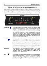 Предварительный просмотр 8 страницы Drawmer MXPRO-50 Operator'S Manual