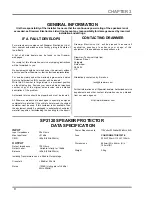 Preview for 8 page of Drawmer SP2120 Operator'S Manual