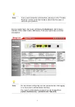 Предварительный просмотр 11 страницы Draytek 2ABB012F EU Quick Start Manual