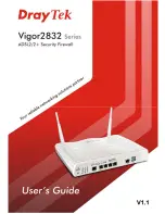 Draytek Vigor 3220 SERIES User Manual preview