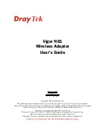 Preview for 1 page of Draytek VIGOR N61 User Manual