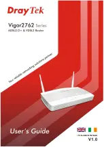 Draytek Vigor2762 series User Manual предпросмотр