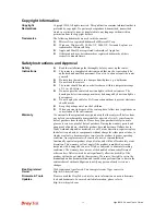 Preview for 4 page of Draytek Vigor2910 Series User Manual