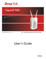 Draytek VigorAP 900 User Manual preview